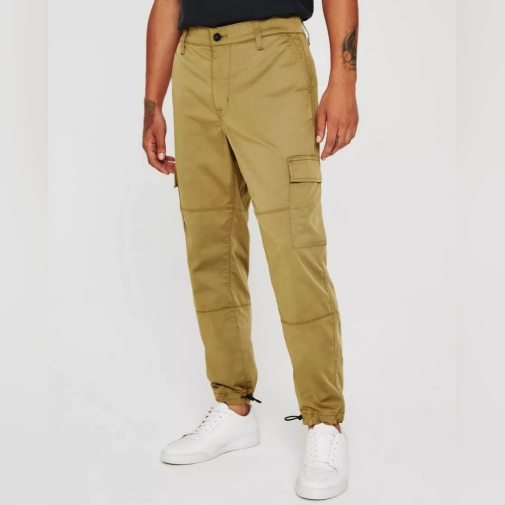 *NWT Adriano Goldschmed Wells Relaxed Tapered Cargo Men's Pant